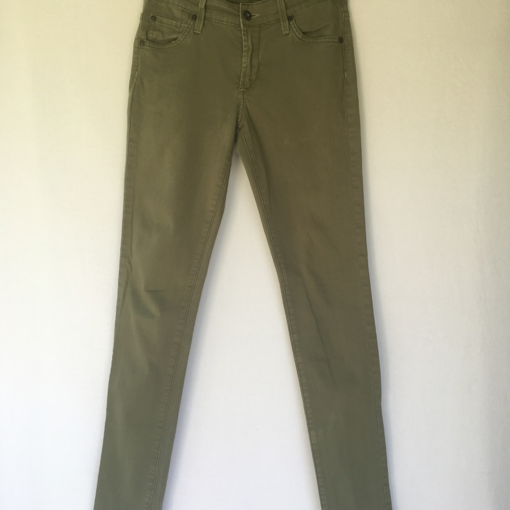James Jeans Army Green Skinny Jean SZ 26